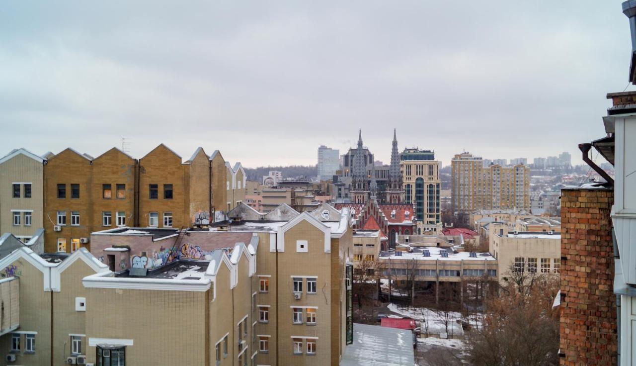 Квартира По Улице Федорова 1 Kiev Esterno foto